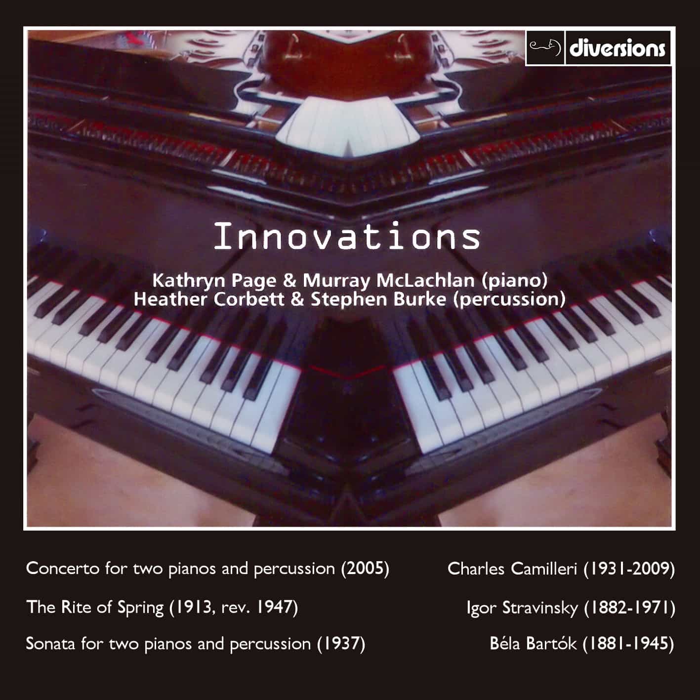 Innovations – music for two pianos and percussion