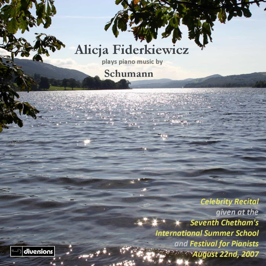 Alicja Fiderkiewicz Celebrity Recital: Schumann