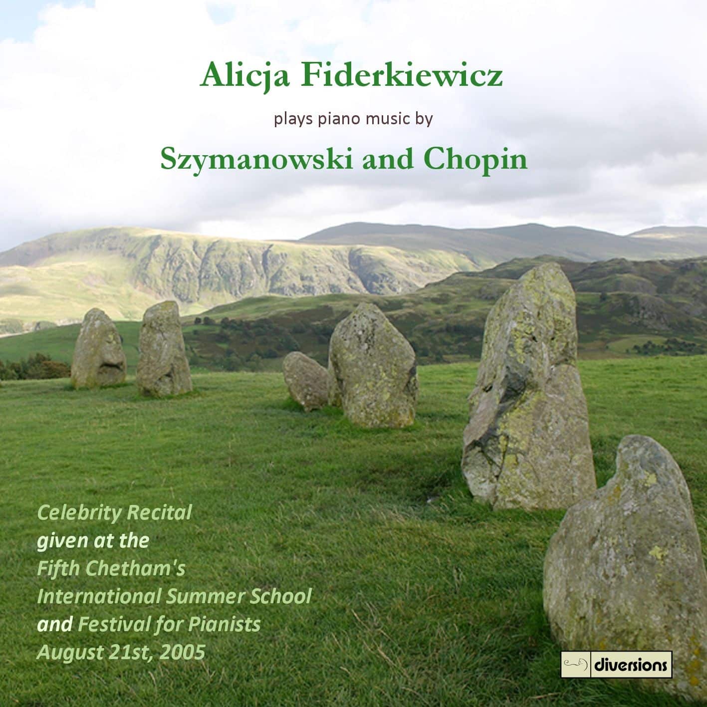 Alicja Fiderkiewicz Celebrity Recital: Chopin & Szymanowski